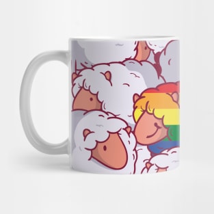 I am Baa-eautiful - Pride rainbow LGBTQ+ Mug